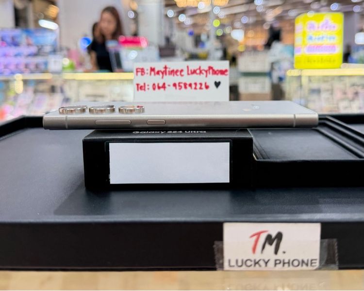 amsung S24 Ultra Ram12 Rom256 สี Gray  เครื่องมีประกันศูนย์ถึง 11 มิถุนายน 2569 รูปที่ 3