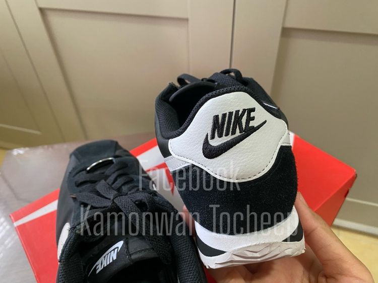 Nike Cortez Black White Size 41Eu 26Cm รูปที่ 4