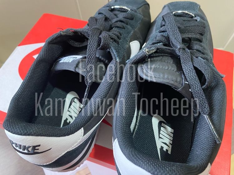 Nike Cortez Black White Size 41Eu 26Cm รูปที่ 7