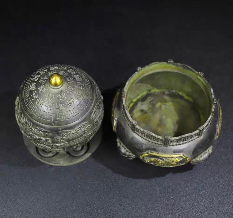 ✨เครื่องประดับนำโชคทำจากทองสัมฤทธิ์โบราณ  รูปที่ 4