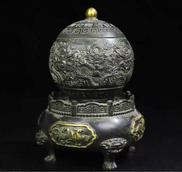 ✨เครื่องประดับนำโชคทำจากทองสัมฤทธิ์โบราณ 