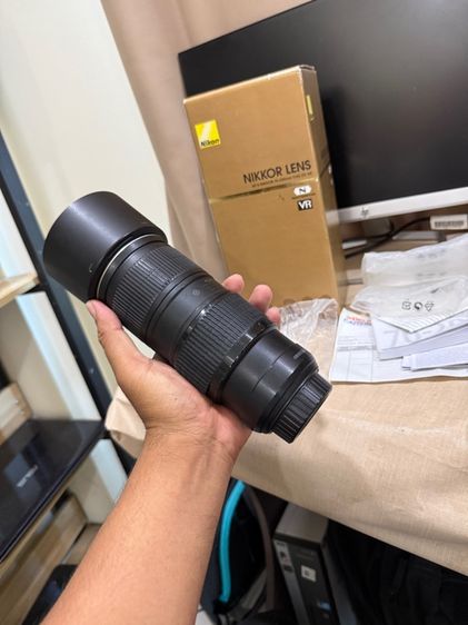 เลนส์ Lens Nikon 70-200mm F4 ED VR Nano ไม่ฝ้า ไม่รา ใช้งานปกติ สอบถามได้คัฟ รูปที่ 2