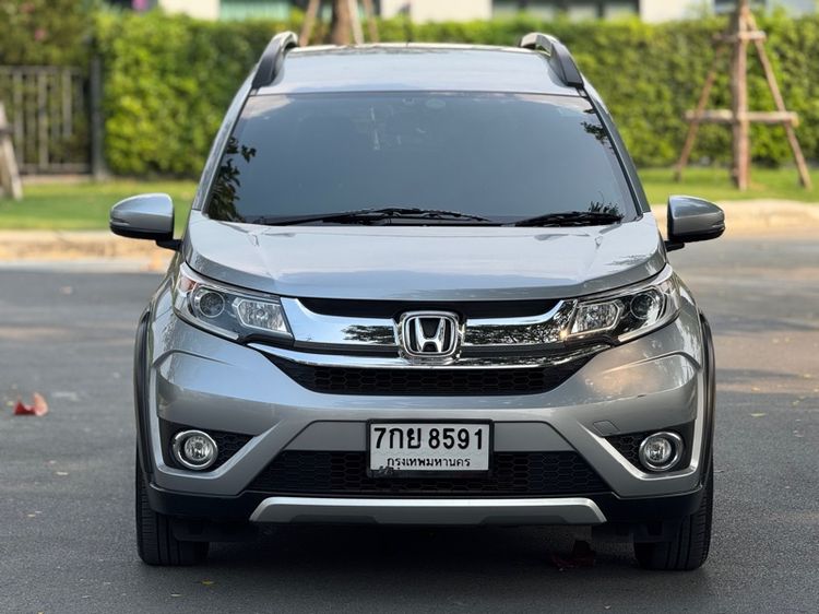 Honda BR-V 2018 1.5 SV Utility-car เบนซิน ไม่ติดแก๊ส เกียร์อัตโนมัติ บรอนซ์เงิน รูปที่ 3