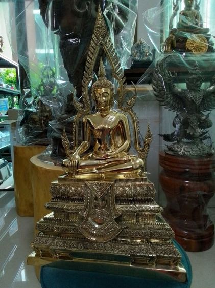 พระพุทธชินวร พระผู้ชนะอันประเสริฐ หน้าตัก ๙นิ้ว รวมเกจิดังสร้างเพียง 30 องค์ หมายเลขที่ ๖ พุทธศิลป์สวยงาม รูปที่ 8