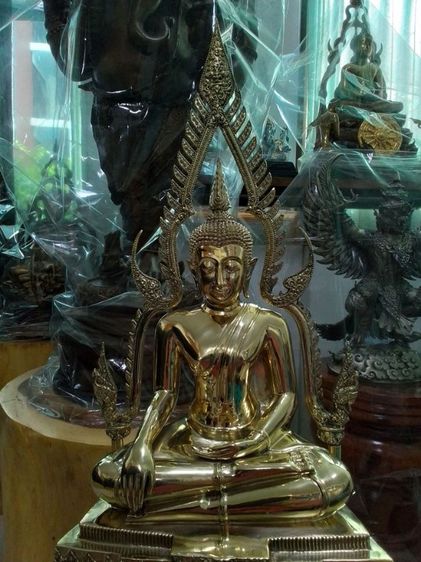 พระพุทธชินวร พระผู้ชนะอันประเสริฐ หน้าตัก ๙นิ้ว รวมเกจิดังสร้างเพียง 30 องค์ หมายเลขที่ ๖ พุทธศิลป์สวยงาม รูปที่ 5