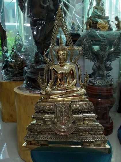 พระพุทธชินวร พระผู้ชนะอันประเสริฐ หน้าตัก ๙นิ้ว รวมเกจิดังสร้างเพียง 30 องค์ หมายเลขที่ ๖ พุทธศิลป์สวยงาม รูปที่ 9