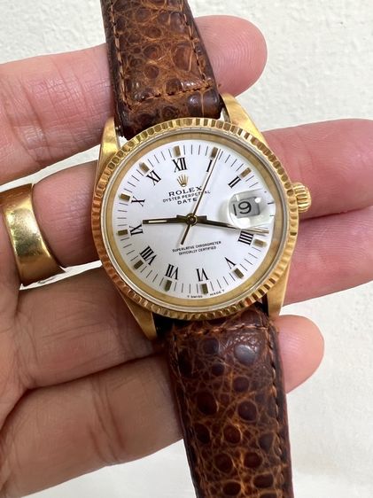 ROLEX 15238 เรือนทอง 18k ออโตเมติก 34 mm.  รูปที่ 2