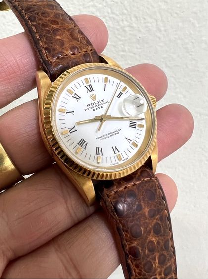 ROLEX 15238 เรือนทอง 18k ออโตเมติก 34 mm.  รูปที่ 3