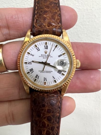 ROLEX 15238 เรือนทอง 18k ออโตเมติก 34 mm. 