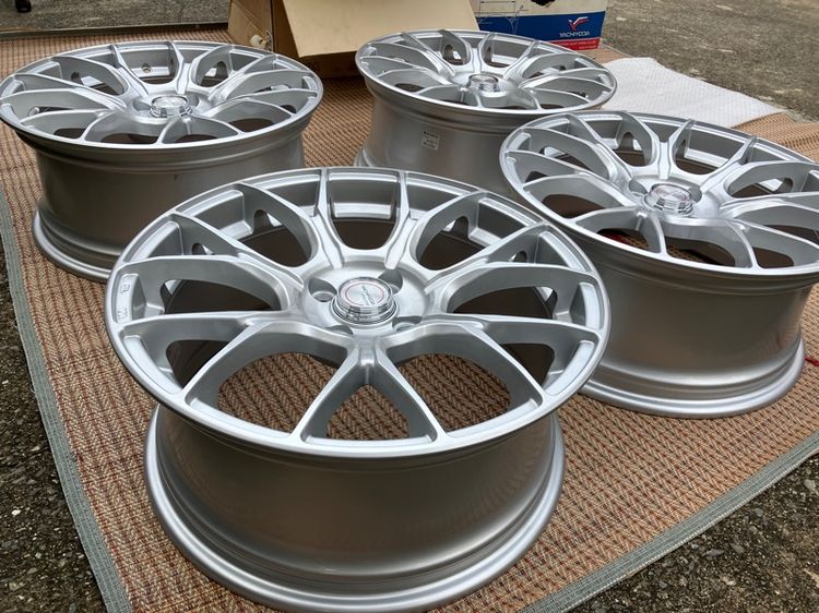 ล้อขอบ 17 YACHIYODA 4 รู 100 กว้าง 7.5 นิ้ว off 35 ของใหม่ แบนญี่ปุ่นแท้ แข็งแรง ทนทานต่อการใช้งาน รูปที่ 5