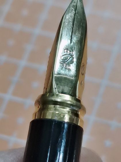 ขาย S.T. Dupont Paris ปากกาหมึกซึม หัวทองคำแท้ 18K (750) มีกล่องแท้ รูปที่ 11