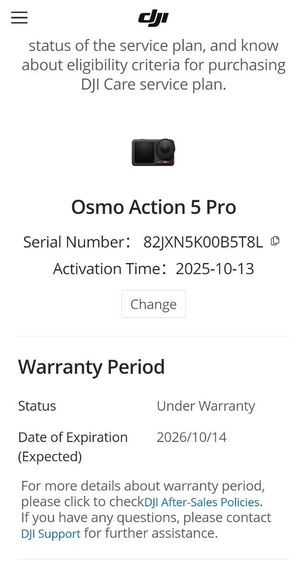 ขาย  dji OSMO Action 5 pro Adventure combo มือ 1 ใช้งานไม่เกิน 3 ครั้ง รูปที่ 3