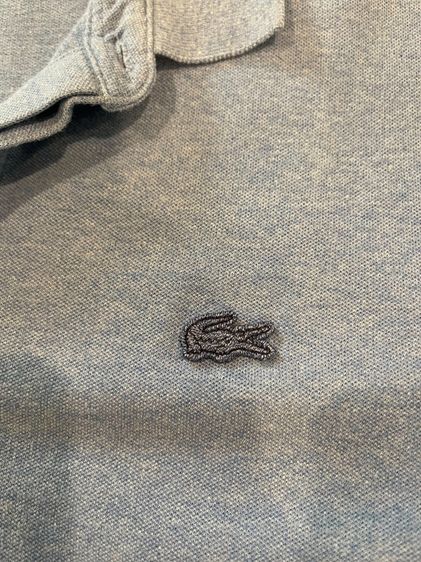 Lacoste Polo แท้ 💯 เสื้อโปโลผู้ชาย สีฟ้าอ่อน ทรง Regular Fit รูปที่ 2