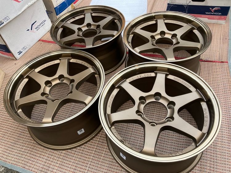 ล้อขอบ 17 YACHIODA 6 รู 139 กว้าง 8.5 นิ้ว off 30 แบนญี่ปุ่นแท้ ของใหม่  รูปที่ 3