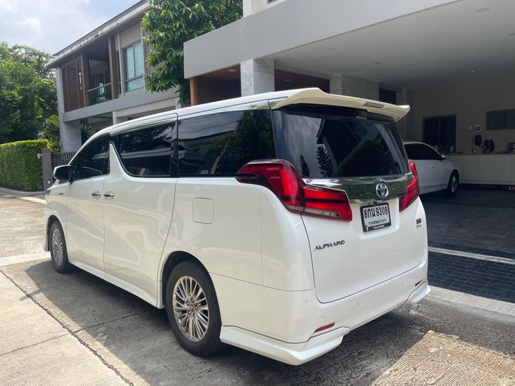 Toyota Alphard 2019 2.4 Hybrid E-Four 4WD Van ไฮบริด เกียร์อัตโนมัติ ขาว รูปที่ 3