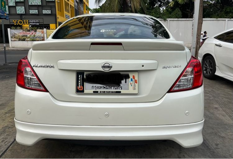 Nissan Almera 2016 1.2 E Sportech Sedan เบนซิน ไม่ติดแก๊ส เกียร์อัตโนมัติ ขาว รูปที่ 3