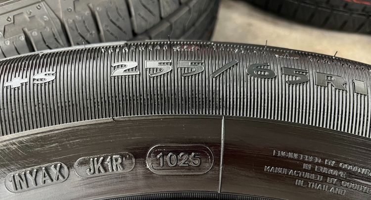 💥ปี 25💥✨ยางใหม่ป้ายแดง✨255-65-18 Goodyear💖ใหม่กริ๊บ💖ถอดจาก🚗โชว์รูมรถ ไม่ผ่านการใช้งาน รูปที่ 6
