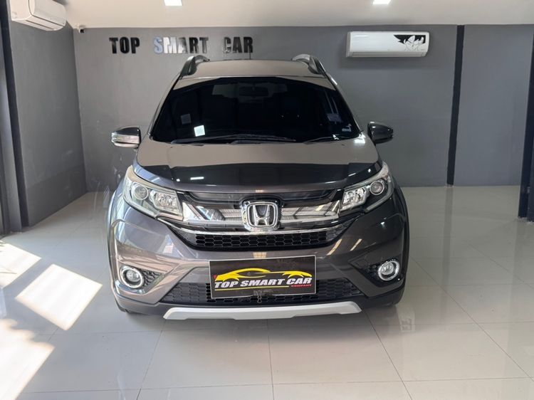 Honda BR-V 2017 1.5 SV Van เบนซิน ไม่ติดแก๊ส เกียร์อัตโนมัติ เทา รูปที่ 2