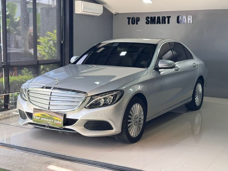 Mercedes-Benz C-Class 2015 C180 Sedan เบนซิน ไม่ติดแก๊ส เกียร์อัตโนมัติ บรอนซ์เงิน รูปที่ 2