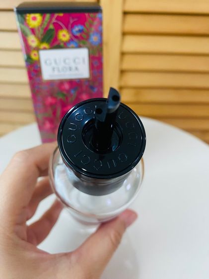 ขวดน้ำหอมเปล่า GUCCI แท้ 💯 Flora Gorgeous Gardenia EDP Intense 100 ml รุ่น refill มีกล่อง ตั้งโชว์สวย ส่งฟรี รูปที่ 8