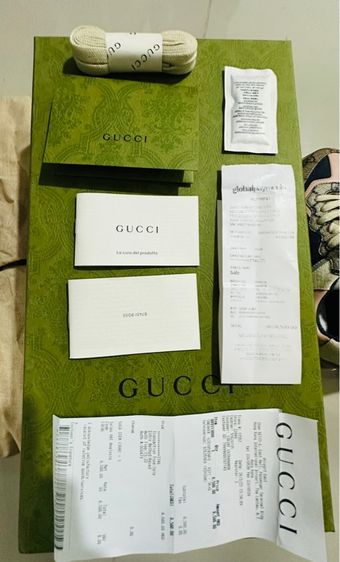 ขายรองเท้าผู้หญิง Gucci Women’s GG Rhyton Sneaker เบอร์ 36 ครึ่ง รูปที่ 12