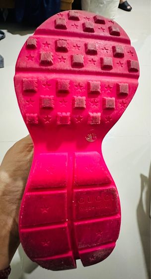 ขายรองเท้าผู้หญิง Gucci Women’s GG Rhyton Sneaker เบอร์ 36 ครึ่ง รูปที่ 7