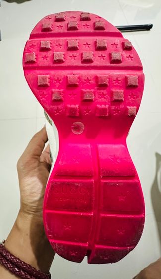 ขายรองเท้าผู้หญิง Gucci Women’s GG Rhyton Sneaker เบอร์ 36 ครึ่ง รูปที่ 6