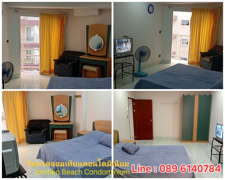 อื่นๆ ไม่อนุญาต ตกแต่งครบ 2016 To rent One-Bed Room at Jomtien Condominiun beside of Jomtien Beach, Pattaya - 12000 baht per month รูปที่ 3