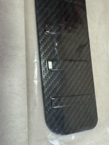 ของใหม่ 2 รายการ กันสาดรถยนต์ สีดำและกันรอยท้ายลายเคฟล่า Mitsubishi Pajero sport 2015-ปัจจุบัน  มิตซูบิชิ ปาเจโร่ สปอร์ต  รูปที่ 4