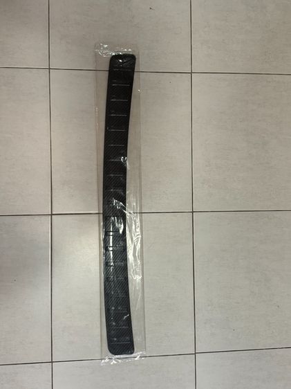 ของใหม่ 2 รายการ กันสาดรถยนต์ สีดำและกันรอยท้ายลายเคฟล่า Mitsubishi Pajero sport 2015-ปัจจุบัน  มิตซูบิชิ ปาเจโร่ สปอร์ต 