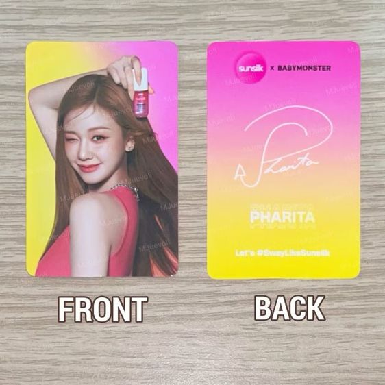 card babymonster sunsilk รูปที่ 5