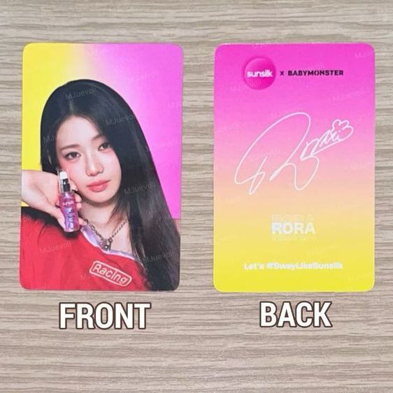 card babymonster sunsilk รูปที่ 3