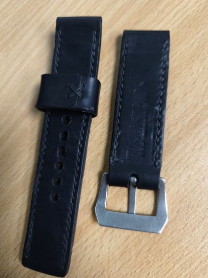 สายนาฬิกาหนังแท้ 22 มิล รูปที่ 2