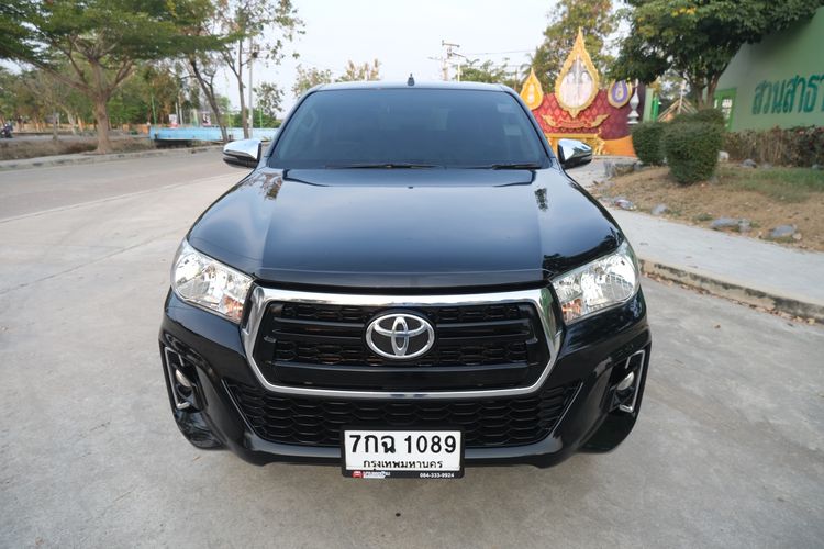 Toyota Hilux Revo 2018 2.4 Prerunner E Pickup ดีเซล ไม่ติดแก๊ส เกียร์อัตโนมัติ ดำ รูปที่ 2