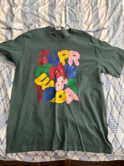 Supreme balloons tee สีเขียว