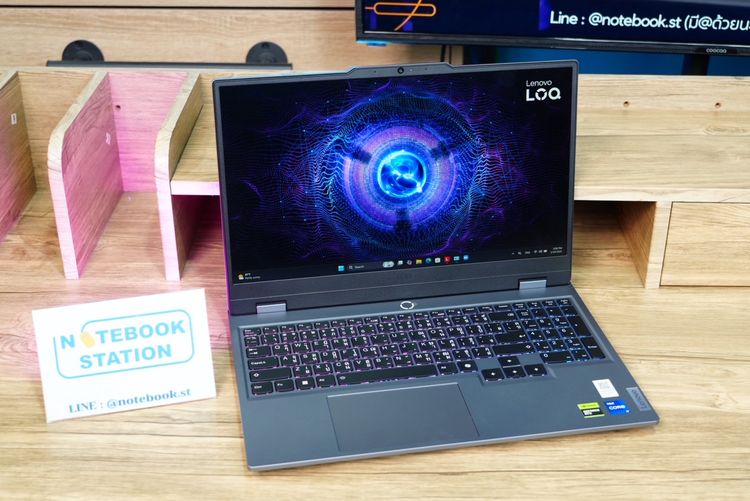 Lenovo LOQ i7-13650HX RTX4050(6GB) RAM16 SSD512 จอ15.6 FHD 144Hz สเปคเกมมิ่งรุ่นใหม่ คีย์บอร์ดRGB ดีไซน์เรียบสวยดูทันสมัยพร้อมประกันศูนย์ยาว รูปที่ 3