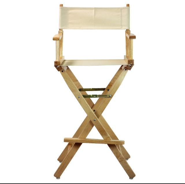 เก้าอี้ช่างแต่งหน้า เก้าอี้ไม้แท้  เก้าอี้บาร์สูง  รูปที่ 11