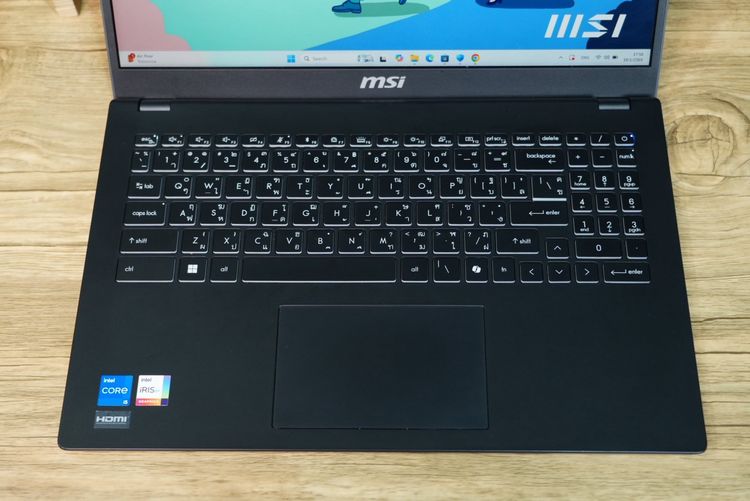 MSI Modern 15 i5-1335U Ram16 512GB M.2 จอ15.6 FHD IPS สเปคทำงานรุ่นใหม่ อุปกรณ์แท้ครบกล่องประกันศูนย์2026 ราคาเพียง 11,990.-เท่านั้น รูปที่ 5