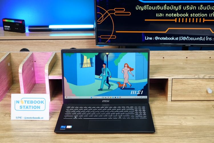 รุ่นอื่น ๆ วินโดว์ 16 กิกะไบต์ ใช่ MSI Modern 15 i5-1335U Ram16 512GB M.2 จอ15.6 FHD IPS สเปคทำงานรุ่นใหม่ อุปกรณ์แท้ครบกล่องประกันศูนย์2026 ราคาเพียง 11,990.-เท่านั้น
