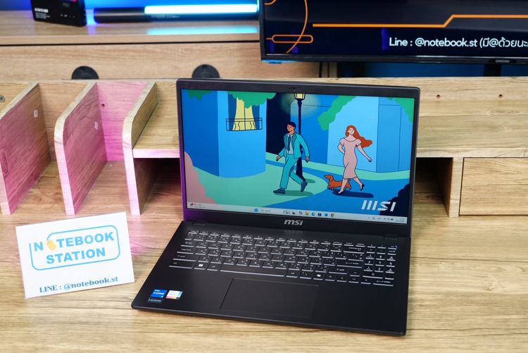 MSI Modern 15 i5-1335U Ram16 512GB M.2 จอ15.6 FHD IPS สเปคทำงานรุ่นใหม่ อุปกรณ์แท้ครบกล่องประกันศูนย์2026 ราคาเพียง 11,990.-เท่านั้น รูปที่ 4