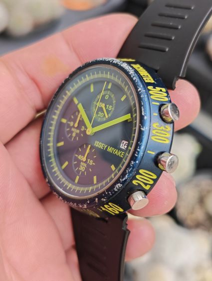 นาฬิกา Issey Miyake Chronograph ของแท้สภาพลุยๆ แบ่งปันถูกที่สุดในตลาดครับ รูปที่ 5