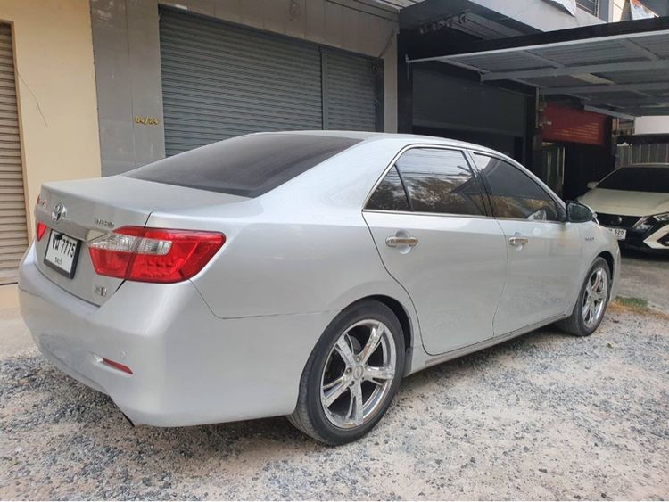 Toyota Camry 2012 2.5 HEV Premium Luxury Sedan ไฮบริด ไม่ติดแก๊ส เกียร์อัตโนมัติ บรอนซ์เงิน รูปที่ 4