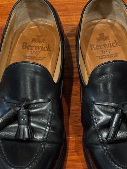 Berwick Tassel Loafers 8491 Calf Black รูปที่ 3