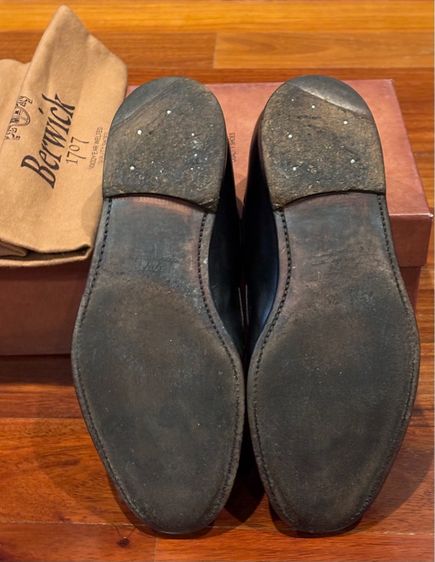 Berwick Tassel Loafers 8491 Calf Black รูปที่ 4