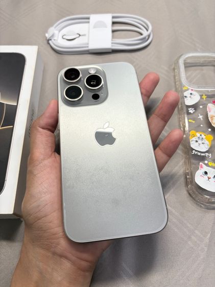 iPhone 16 Pro 256GB (มือสอง) สี Natural Titanium รูปที่ 10