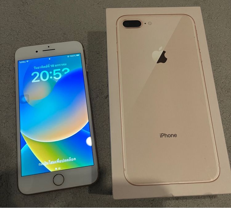 iPhone 8plus 64GB สีgold