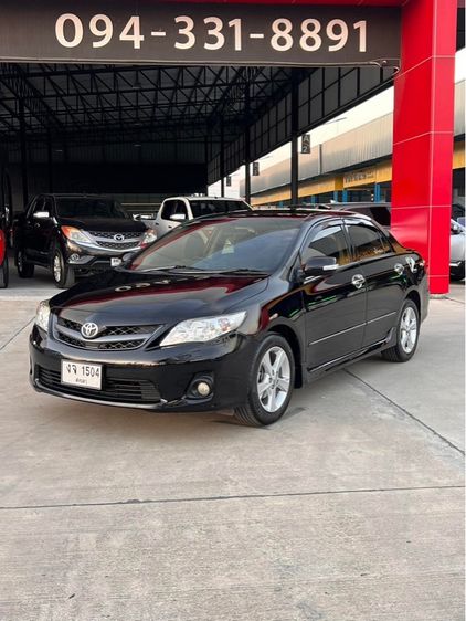 Toyota Altis 2013 1.8 G Sedan เบนซิน ไม่ติดแก๊ส เกียร์อัตโนมัติ ดำ รูปที่ 3