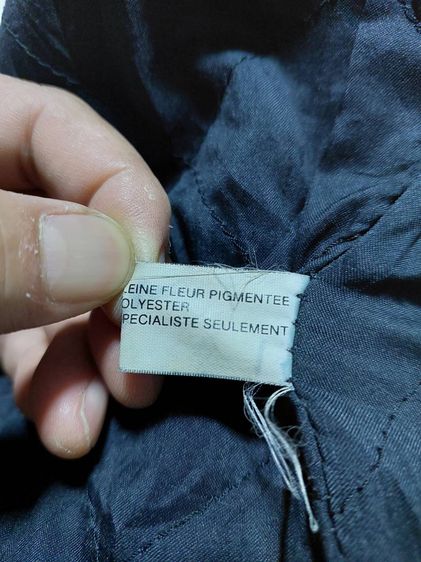 Vintage biker black leather jacket Size L เสื้อแจ็กเก็ตหนังแท้สีดำเฟดนิดหน่อยกำลังสวย หนังหนาค่อนข้างมีน้ำหนัก งานอเมริกา ซิปดีรูดลื่น รูปที่ 15