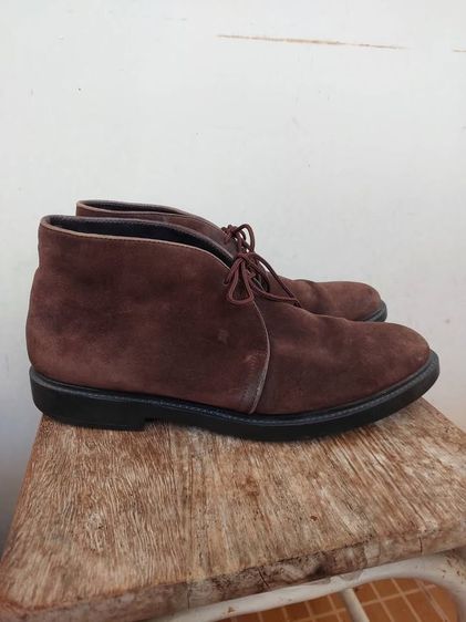 รองเท้าหนังกลับสีน้ำตาล Fratelli Rossetti ขนาด 7 US วัดจริง 26.5 ซม. หนังสวย พื้นเต็ม รูปที่ 4