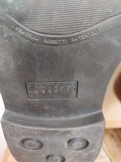 รองเท้าหนังกลับสีน้ำตาล Fratelli Rossetti ขนาด 7 US วัดจริง 26.5 ซม. หนังสวย พื้นเต็ม รูปที่ 7